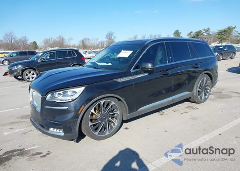 2020 Lincoln Aviator Reserve из США, поврежденный, VIN 5LM5J7XC9LGL22863